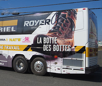 Affichage sur Véhicule