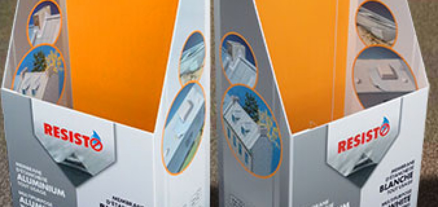 Boite présentoire pour Resisto