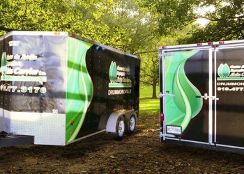 Lettrage de Vehicule, Drummondville, Sherbrooke, Montréal, Trois-Riières, Québec, St-Jean